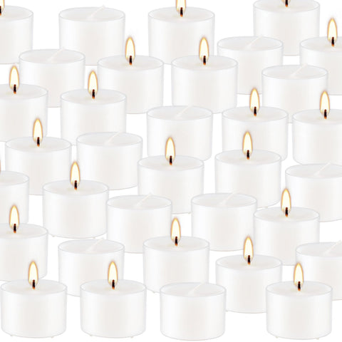 Wfmolcand vanilla tea light compact size fits standard holders.