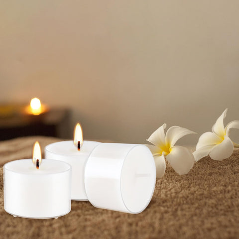 Wfmolcand tea light for yoga and meditation spaces with soft mood lighting.