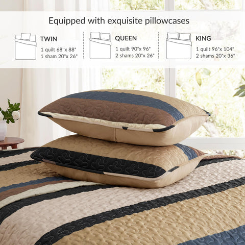 All-season lightweight warmth from Whale Flotilla quilt for year-round use