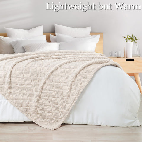 Whale Flotilla blanket machine washable for easy care