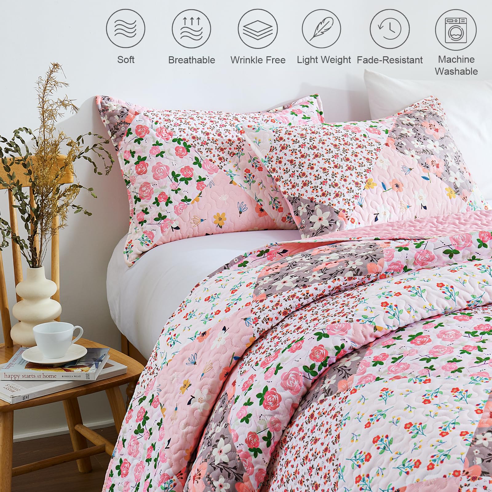 Whale Flotilla lightweight quilt ideal for bed, couch, or outdoor use