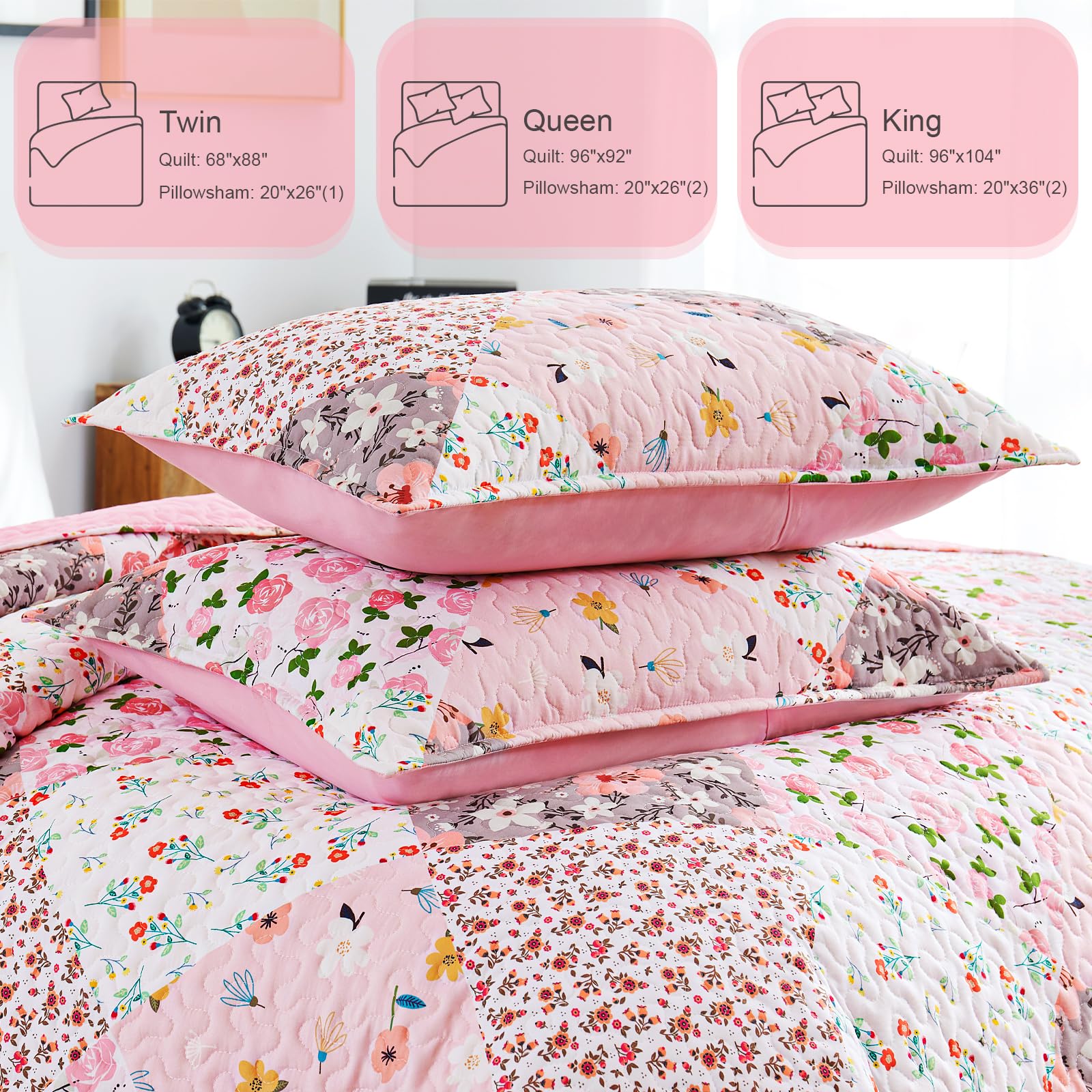 Whale Flotilla patchwork quilt softness microfiber texture