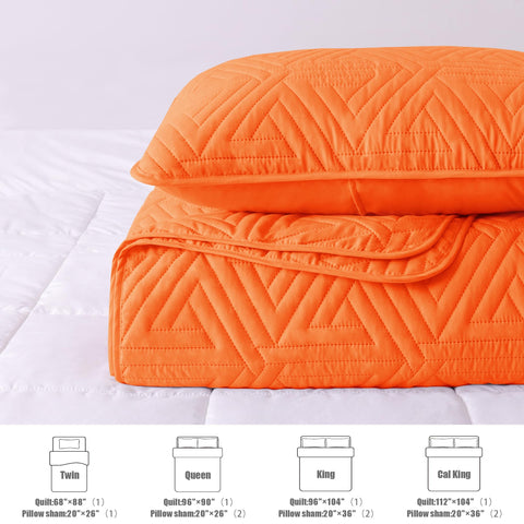 Whale Flotilla queen bedspread 96x90 orange drapes nicely over the bed.