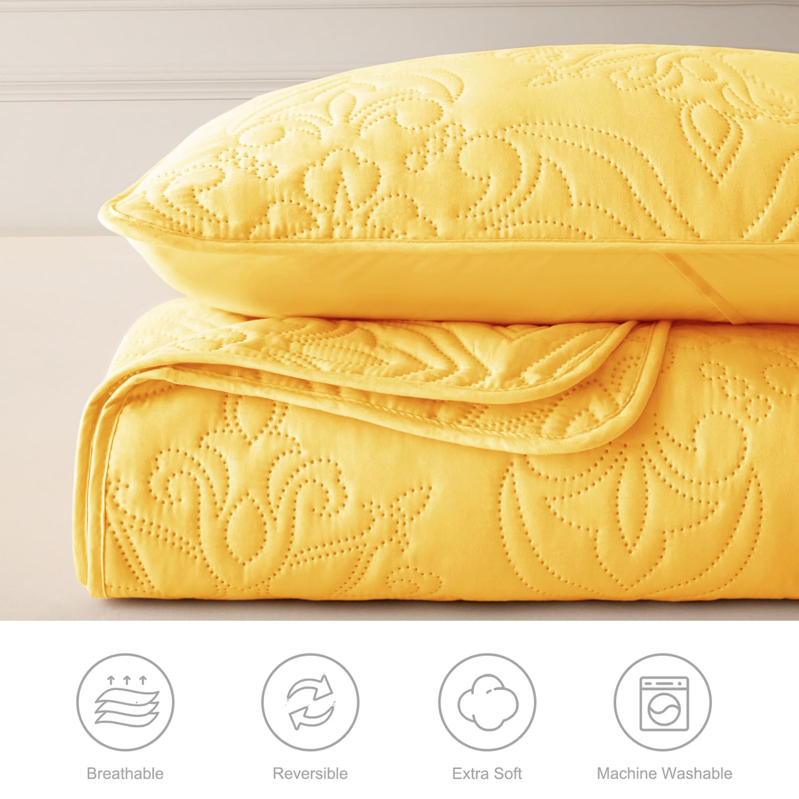 Whale Flotilla reversible bedspread with two looks in one.
