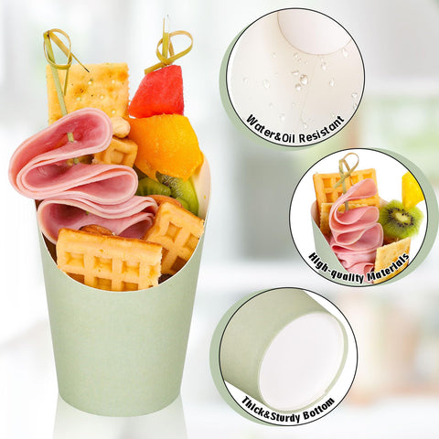 Whaline clear bags for cup packaging keep treats fresh and dust-free.