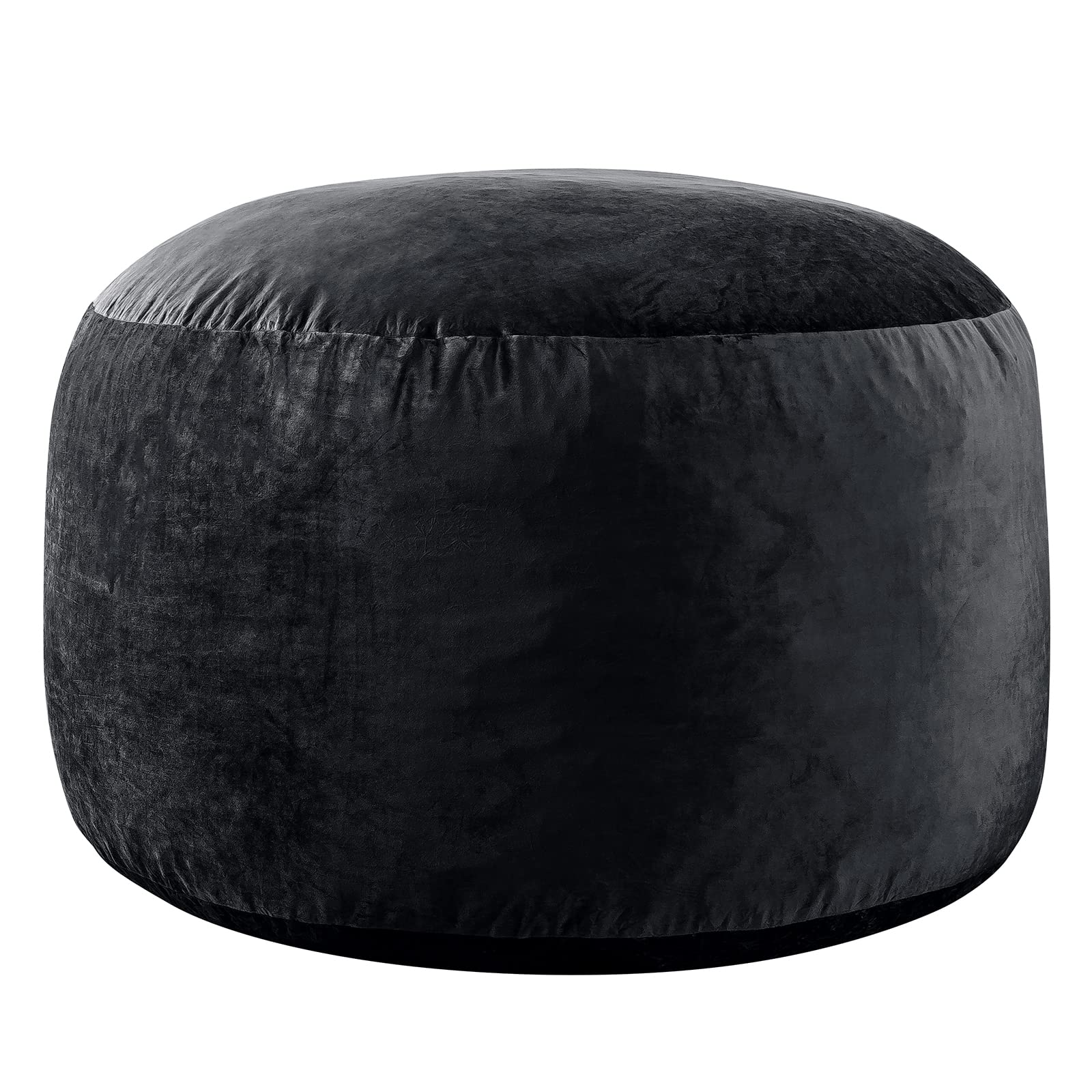 WhatsBedding large 3-foot bean bag fits living room, bedroom, or play space.