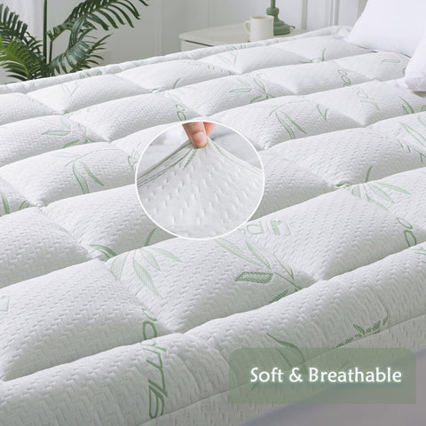 WhatsBedding Bamboo Viscose Air Layer detail highlights breathable cooling