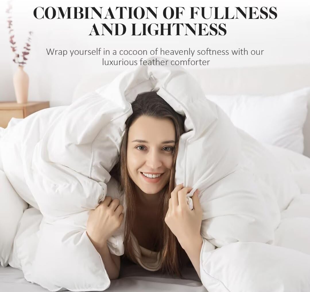 WhatsBedding corner loops secure duvet, preventing shifting during use.