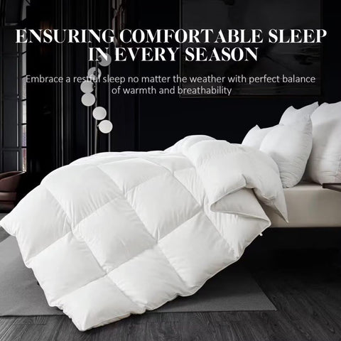 WhatsBedding cotton fabric closeup emphasizes soft, breathable and durable material