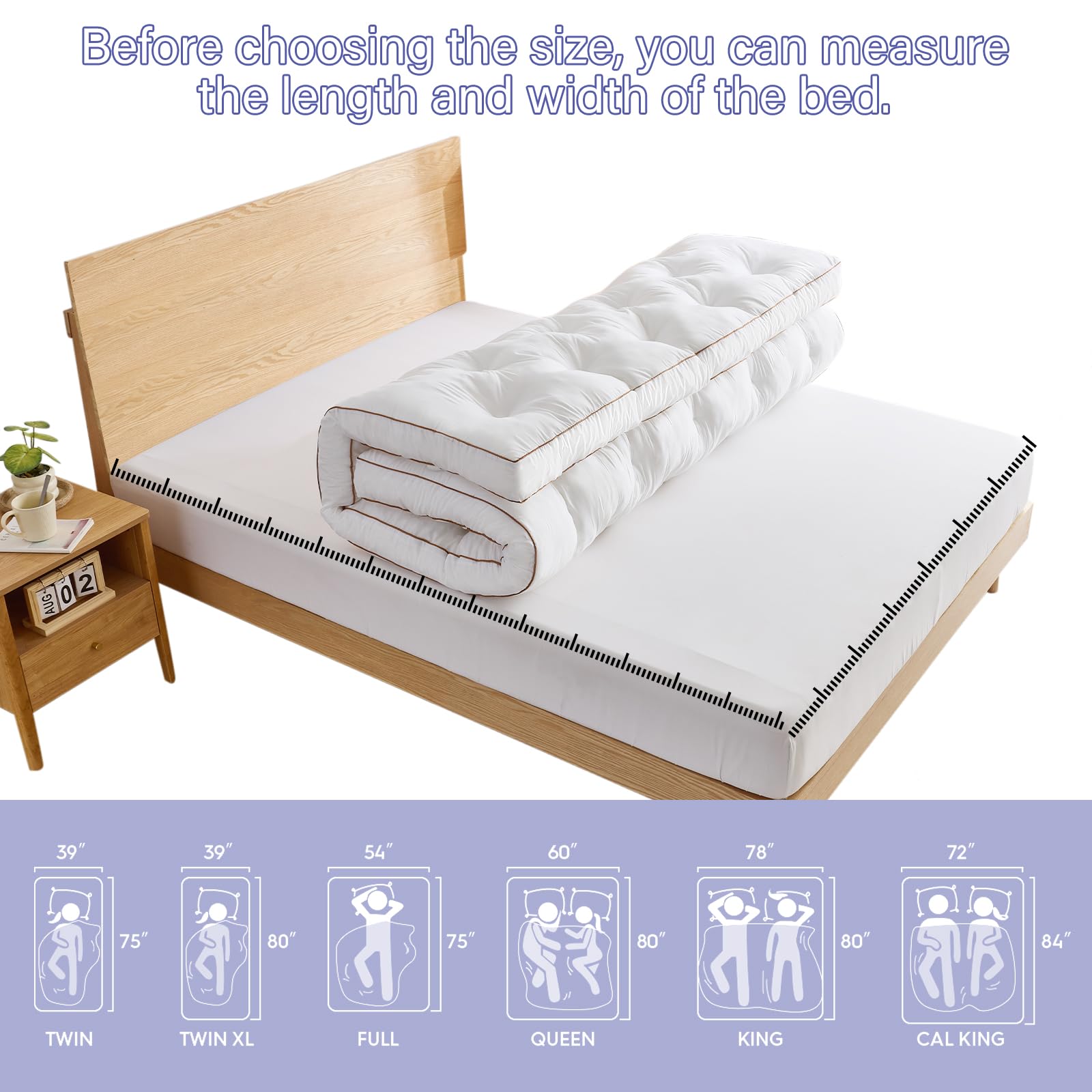 WhatsBedding dot quilting design detail keeps fill evenly distributed