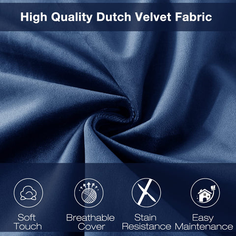 WhatsBedding dutch velvet cover highlighting luxury texture and stain resistance