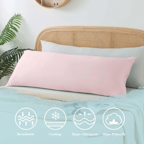 WhatsBedding full-body pillow supports long sleeping sessions with ergonomic design.