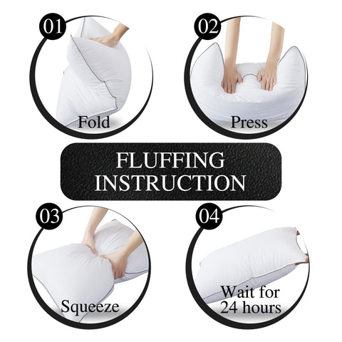 WhatsBedding goose down pillows bedroom setup ideas deliver cozy sleep ambiance.