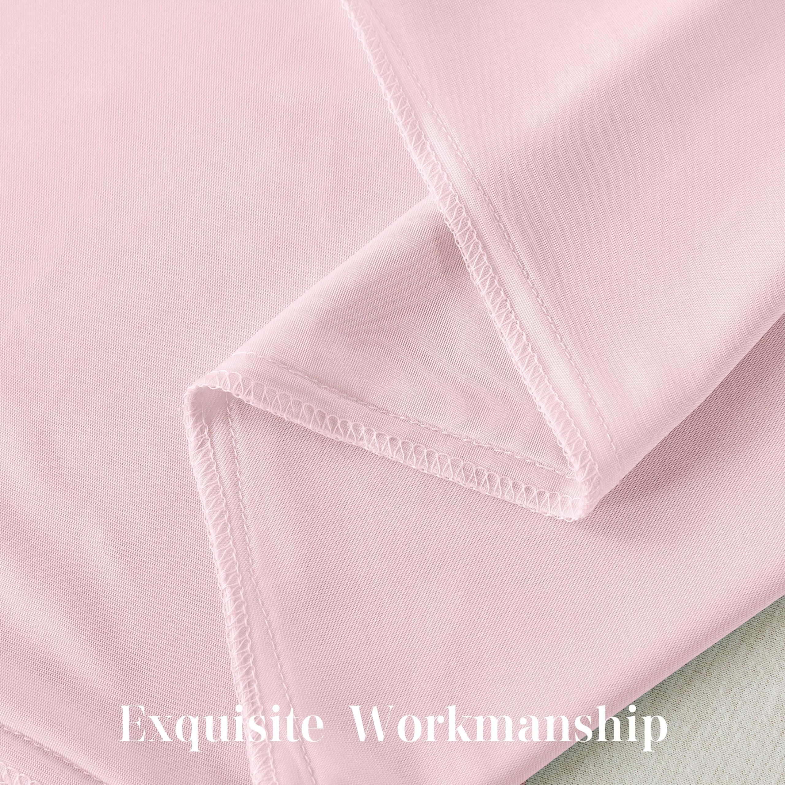 WhatsBedding ice pink color adds a soft, stylish look to your bedroom.