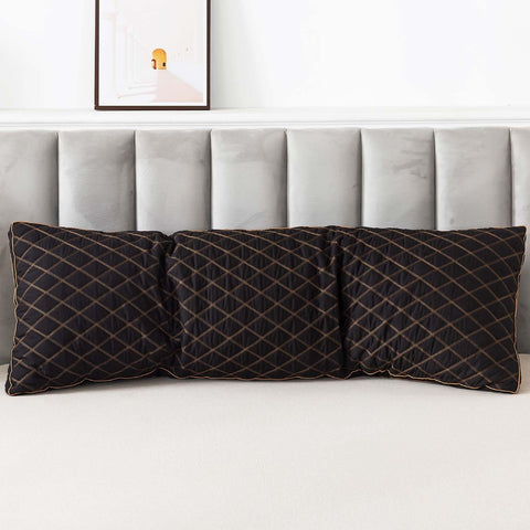 WhatsBedding machine-washable memory-foam pillow for easy care.