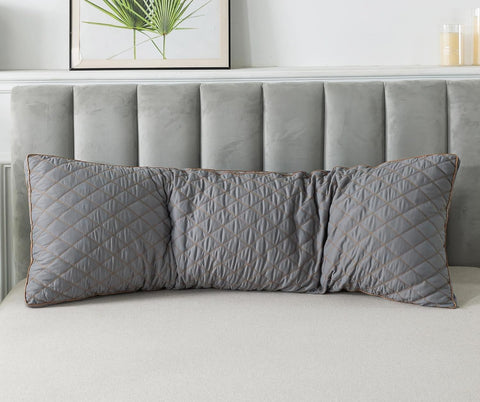 WhatsBedding care guide image shows machine washable cover and gentle wash