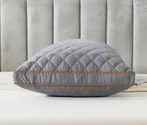 WhatsBedding long profile supports side and back sleepers with customizable fill