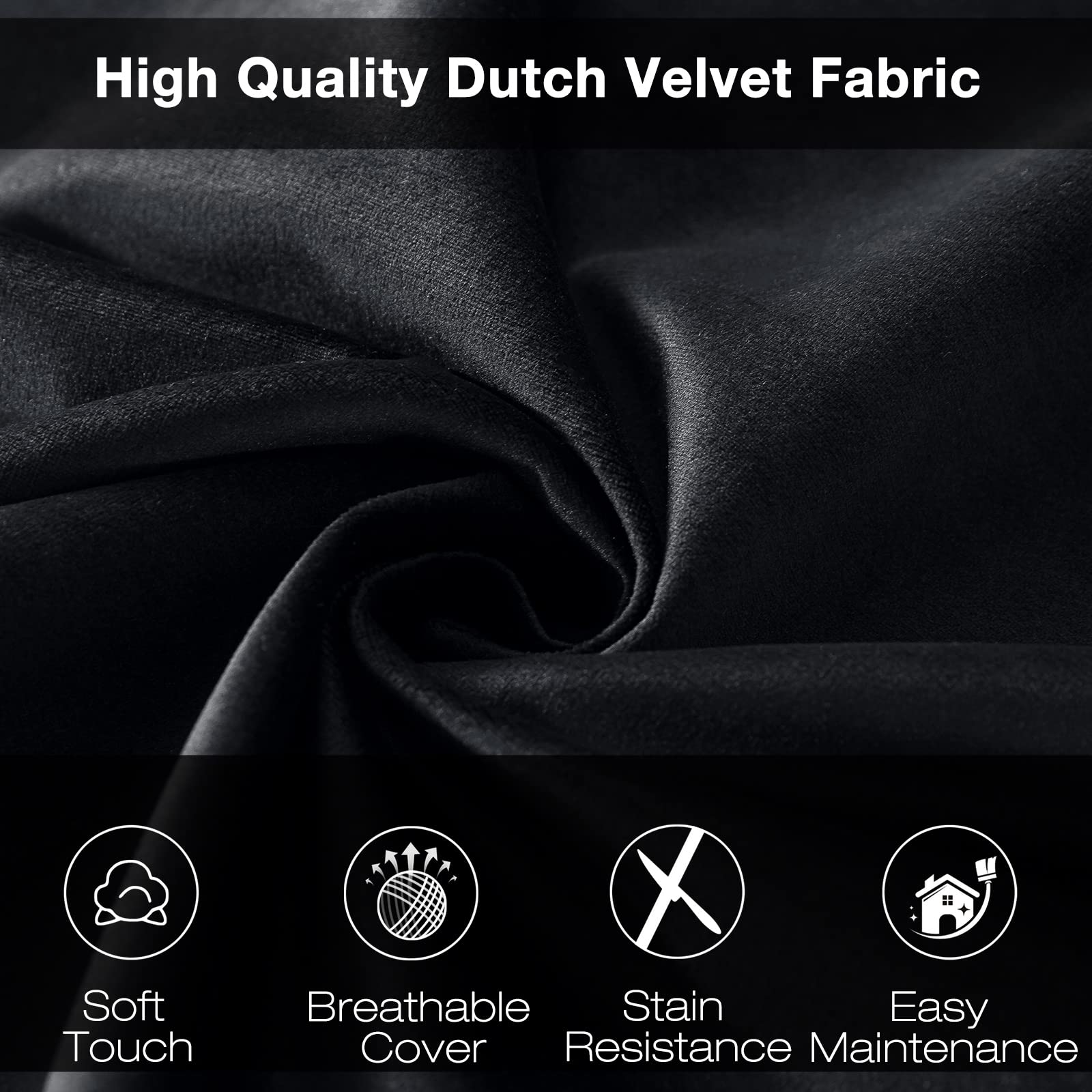 WhatsBedding non-removable cover dry-clean care keeps furniture chic.