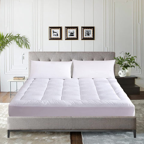WhatsBedding waterproof TPU layer guards against spills and stains on the mattress.