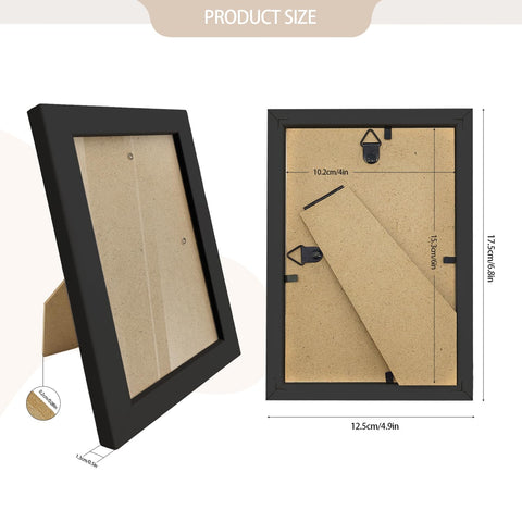 WHEATHUSK frames arranged on a table for versatile tabletop display