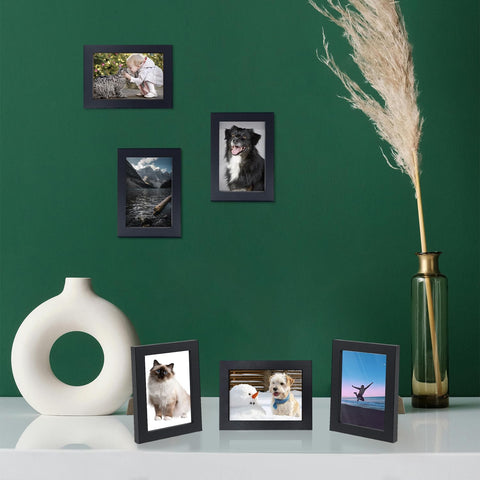 WHEATHUSK durable MDF frame with plexiglass front for long-lasting display.