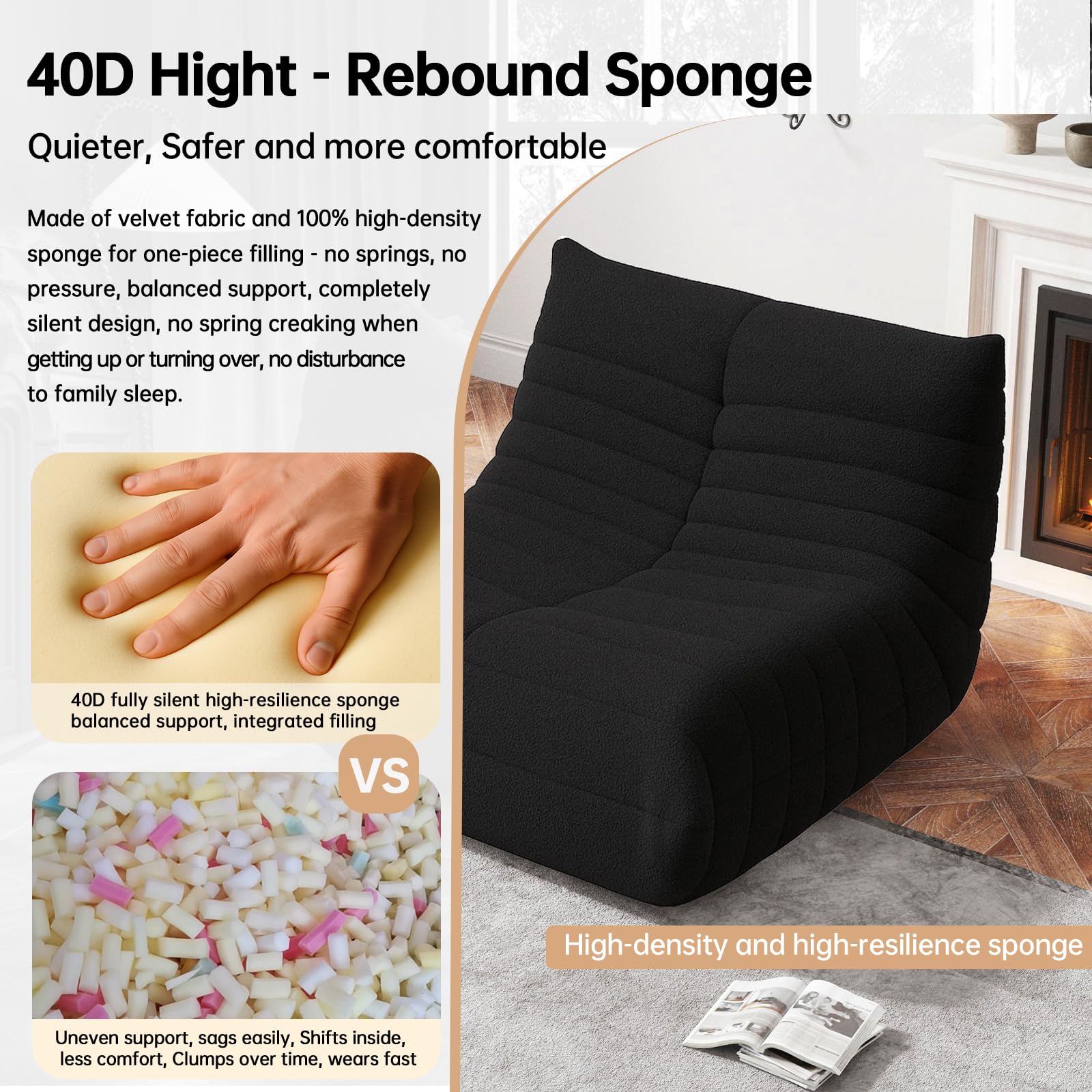 WHGBJA space-saving silhouette fits corners in bedrooms