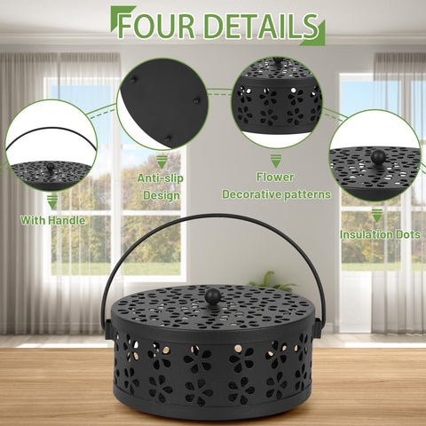 Whiidoom large-diameter holder fits whole coils.