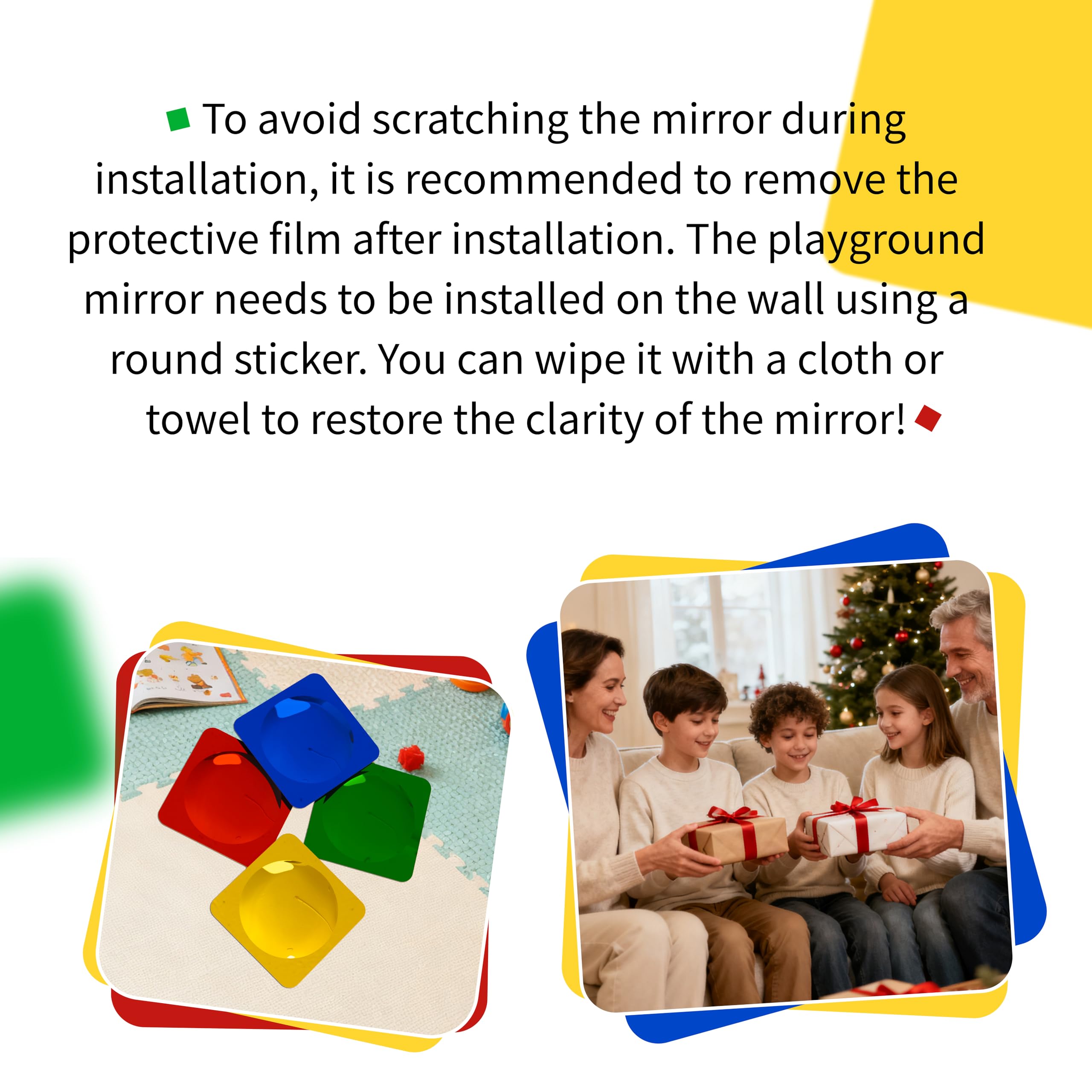 Whimtoyland child interaction mirrors capture curious hands at work