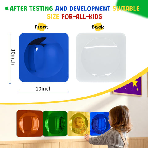 Whimtoyland classroom display mirrors enhance group learning environments