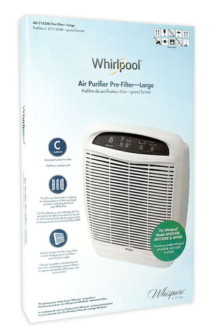 Whirlpool 8171434K carbon pre-filter dimensions suitable for 18x16.5 inch purifiers.