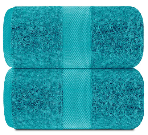 White Classic 650gsm long-staple cotton bath sheet delivers rich absorption and quick dryness.