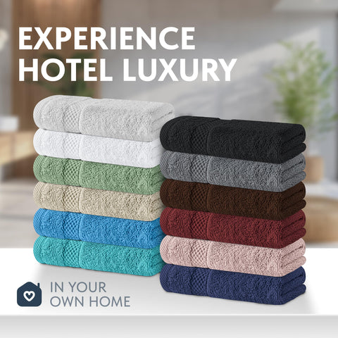 White Classic 650gsm Turkish cotton premium feel and durable use