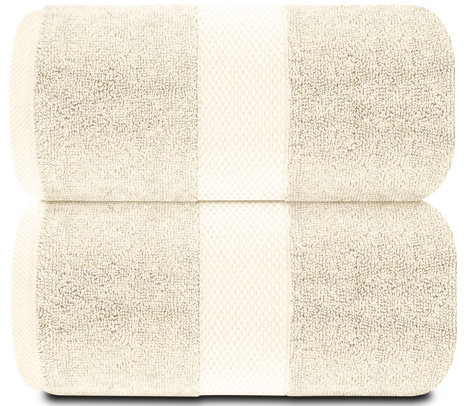 White Classic bath sheet 650gsm ultra-soft and quick-drying for daily use.
