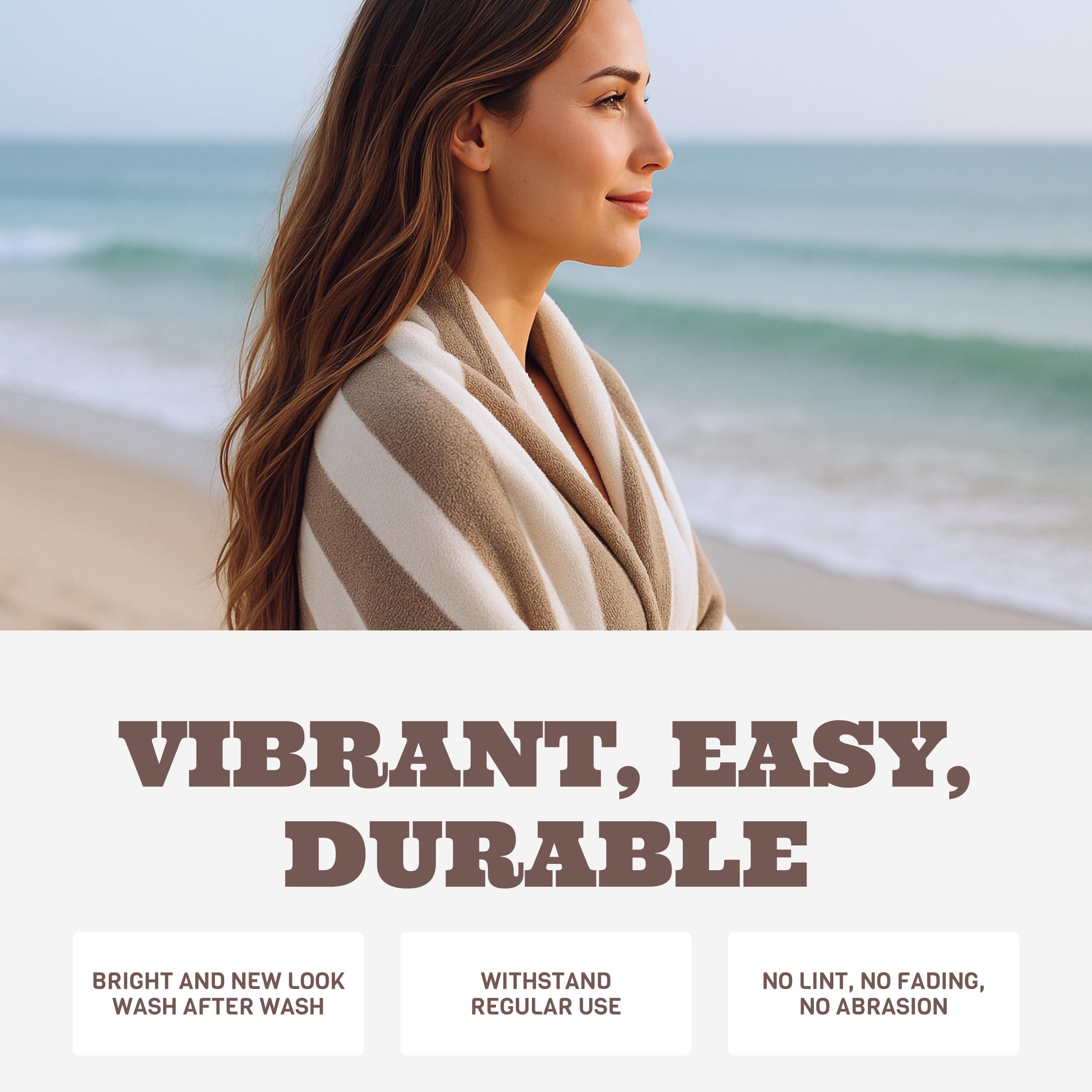 White Classic pack-of-2 travel-friendly towels for trips and days away