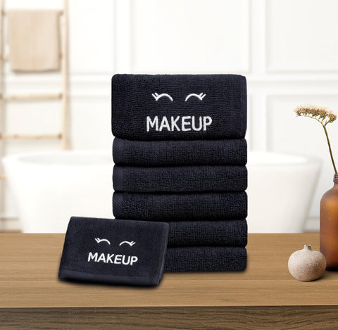 White Classic dye-safe towels prevent color bleed during cleansing routines