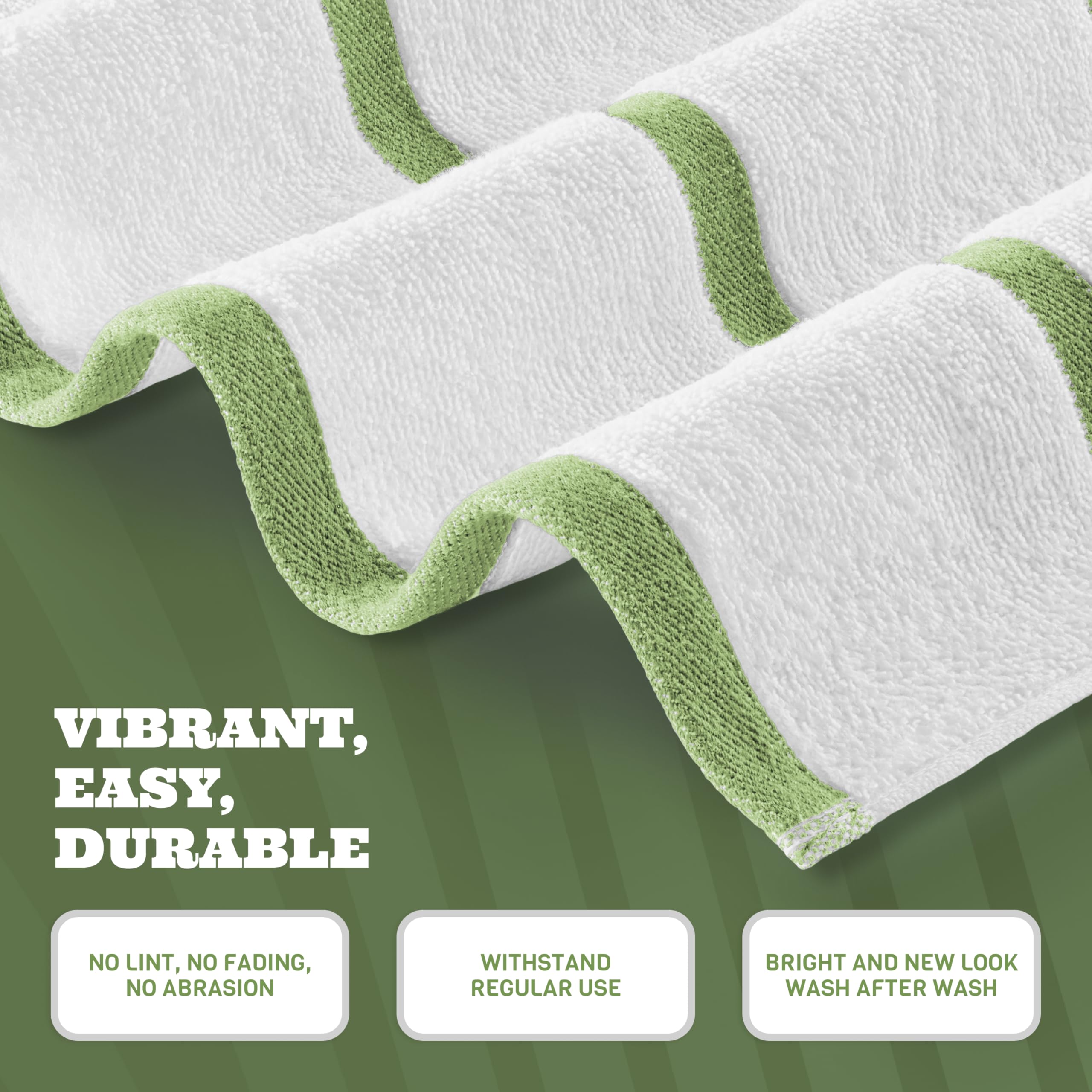 White Classic lint-free soft towel for everyday use