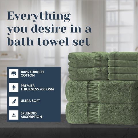 White Classic towels with 700GSM weave demonstrate dense, durable quality for daily use.