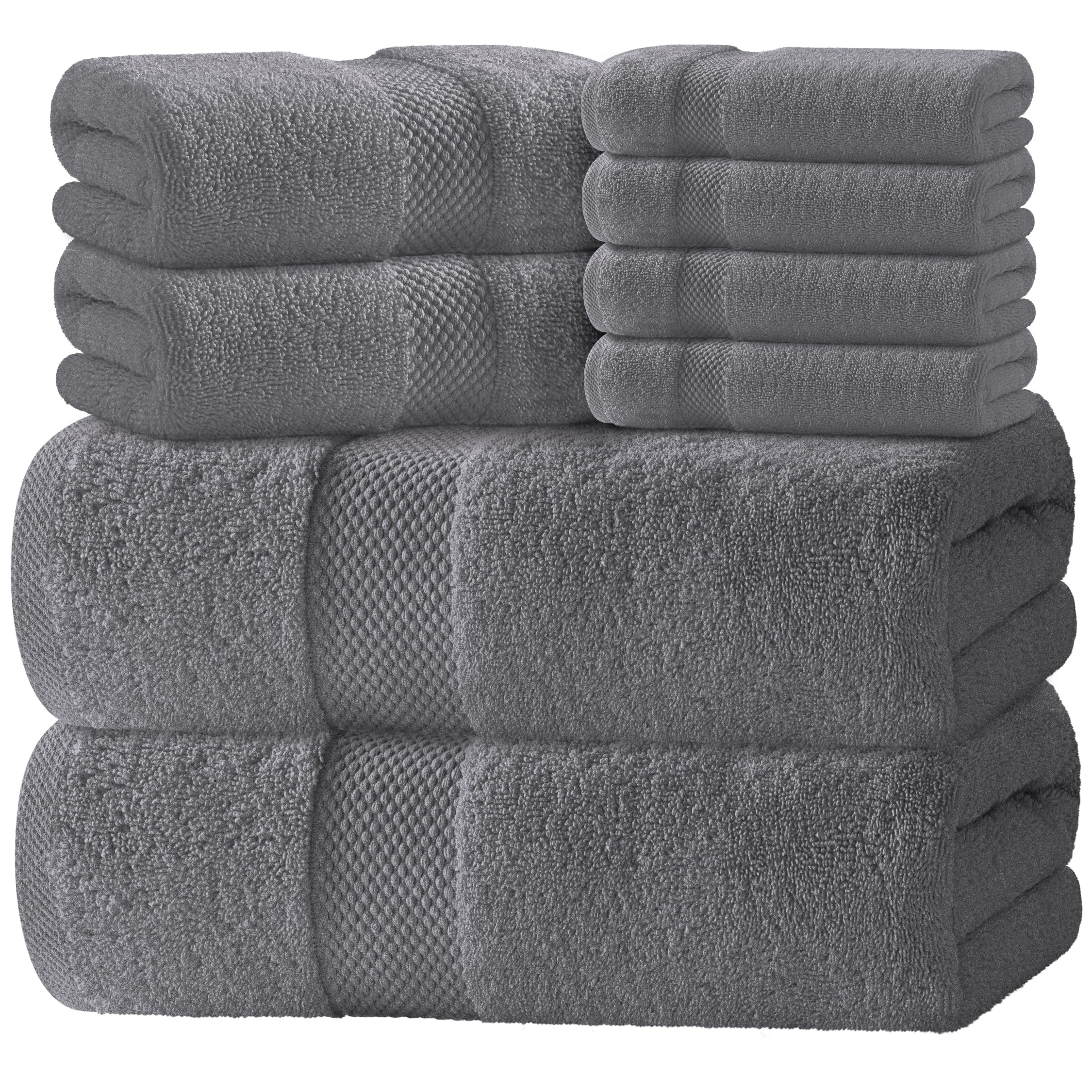 White Classic luxury bath towel close-up highlighting plush Turkish cotton and absorbency