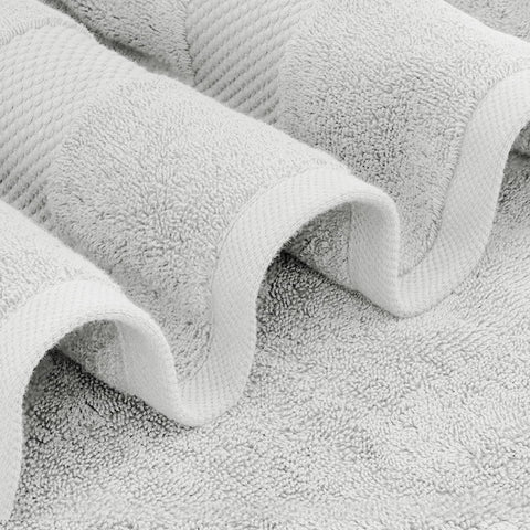 White Classic luxury hand towel 16x30 on display, soft everyday essential