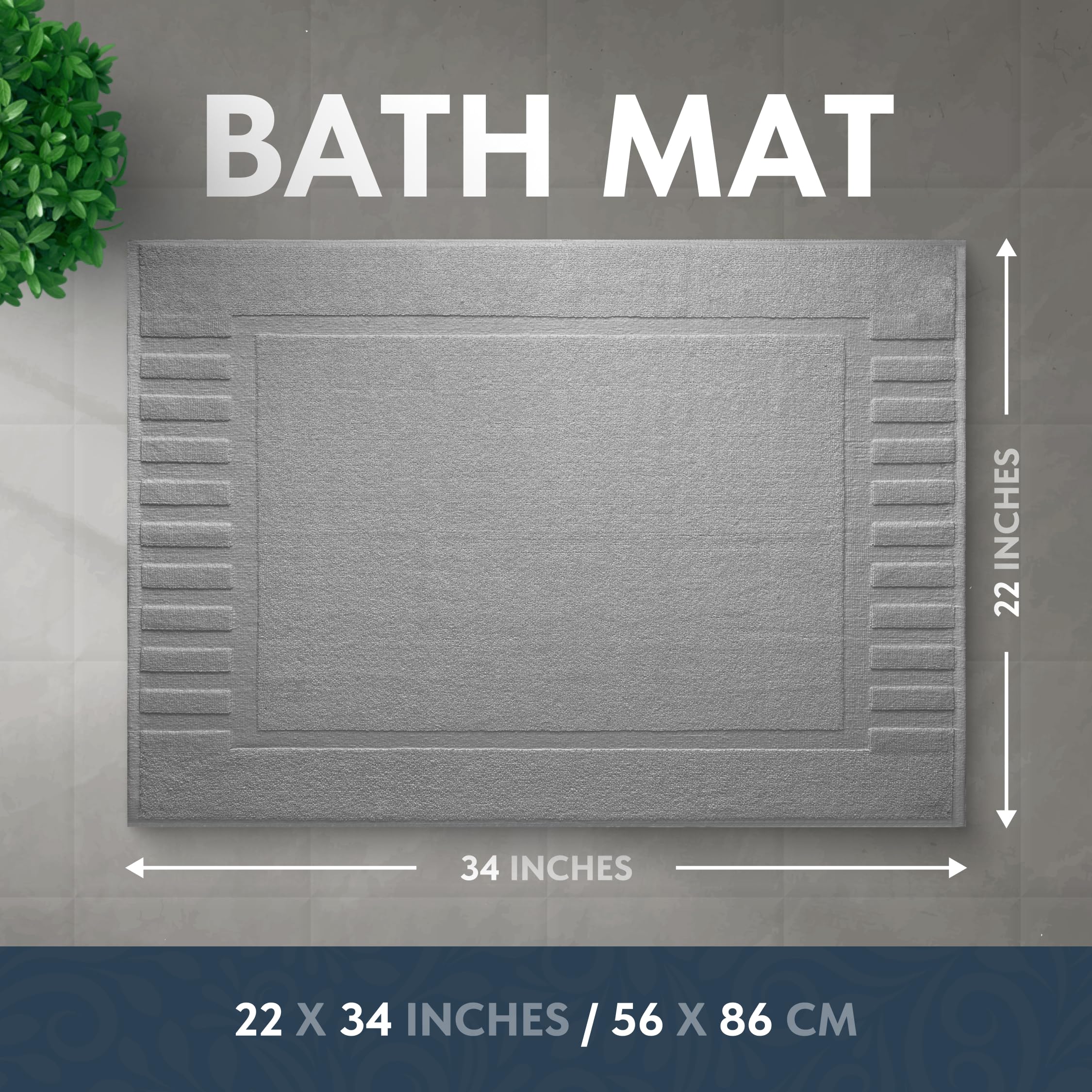 Light grey White Classic towel set to elevate bathroom decor and softness