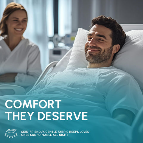 White Classic machine washable and dryer friendly for easy care.
