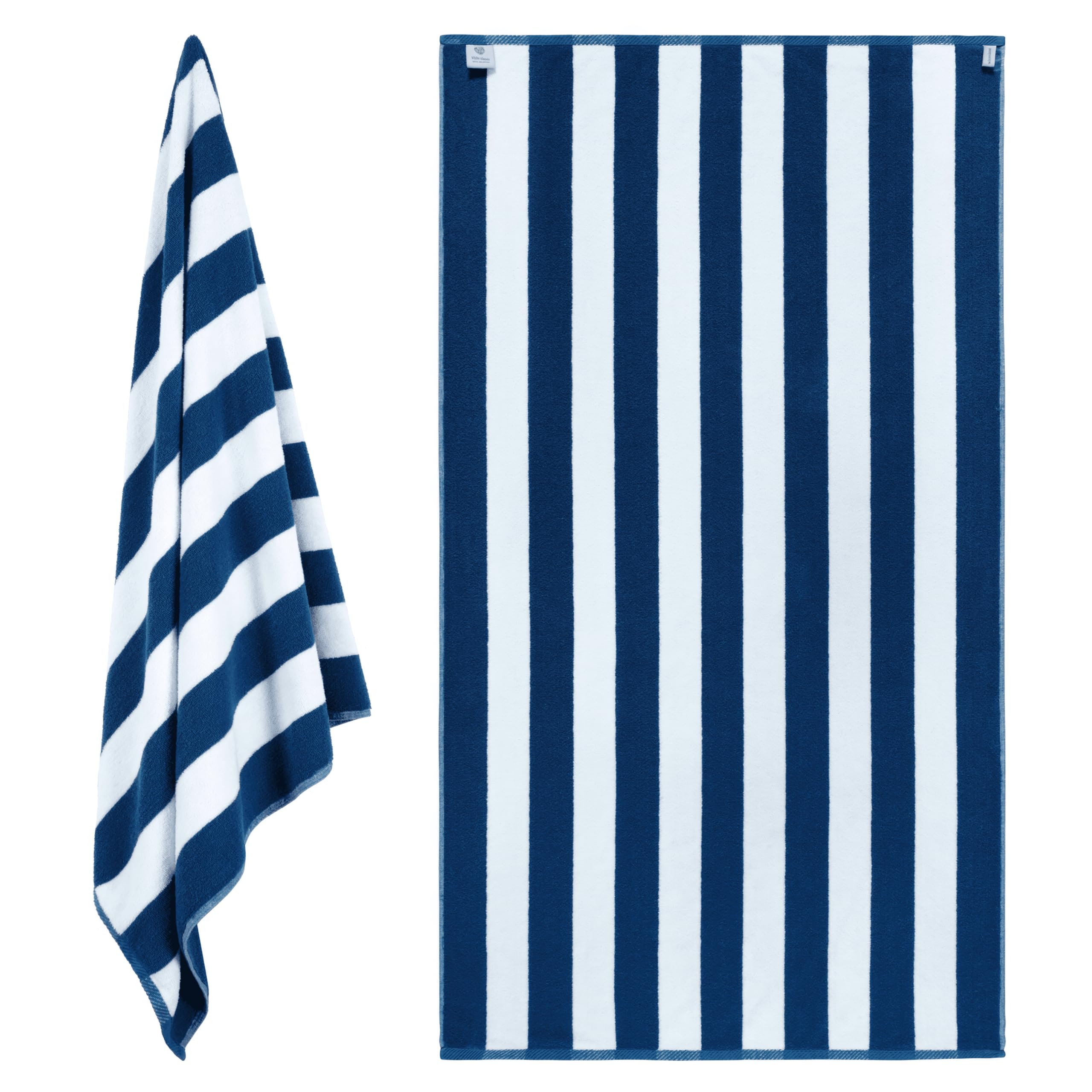 White Classic 500gsm towels are machine washable for busy routines.