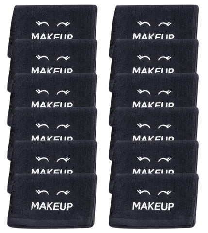 White Classic soft cotton washcloths dry quickly for daily facial cleansing