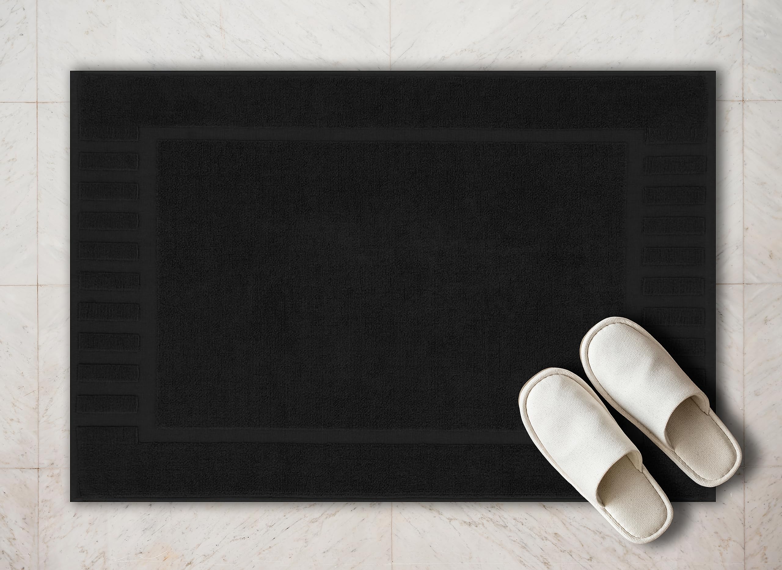 Soft, smooth surface offers premium comfort after shower.