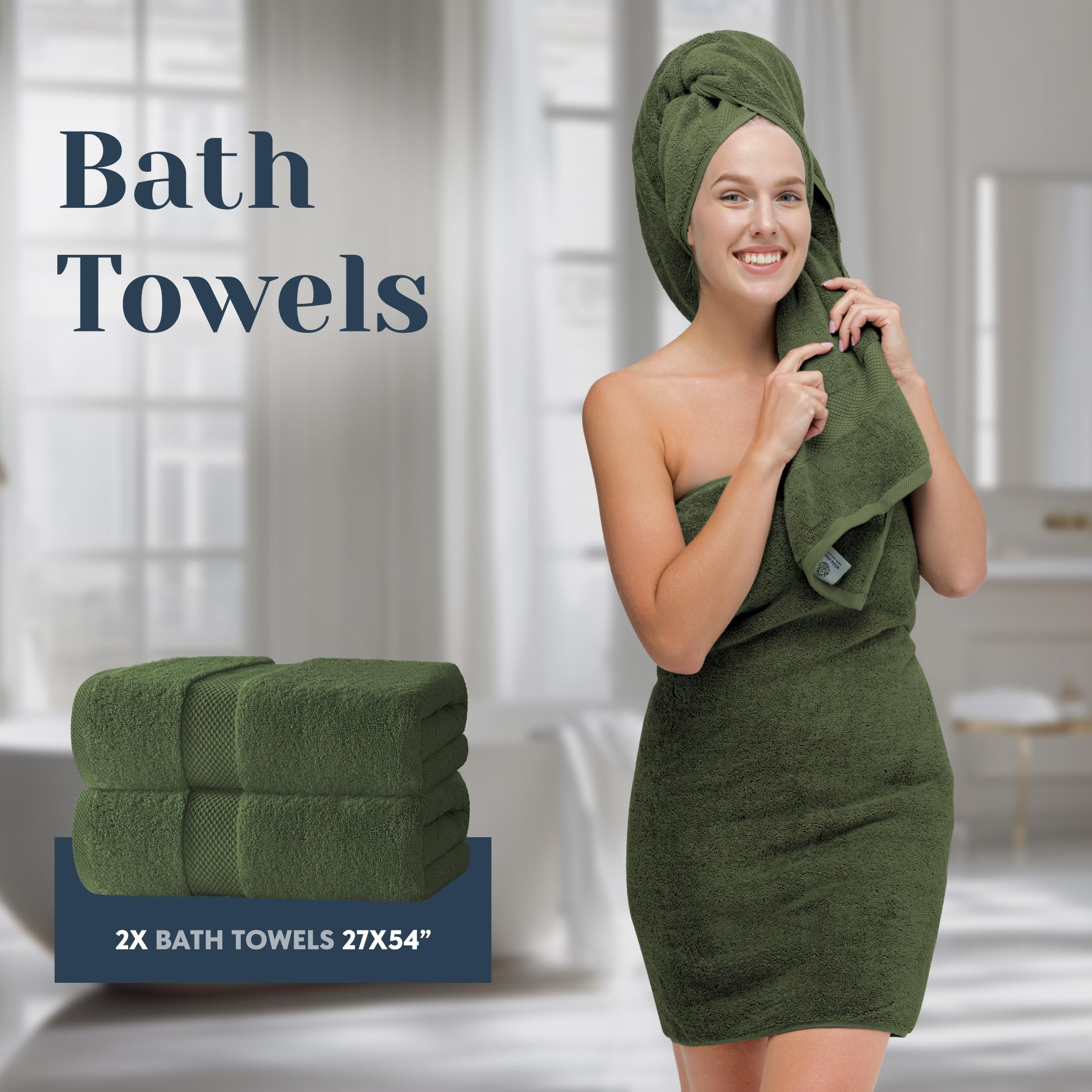 White Classic washcloth 13x13 close-up highlights quick-dry, lint-free performance.