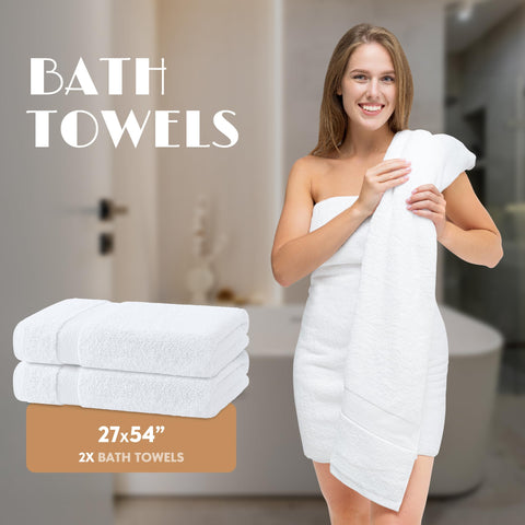 White Classic washcloths provide gentle exfoliation and lint-free use