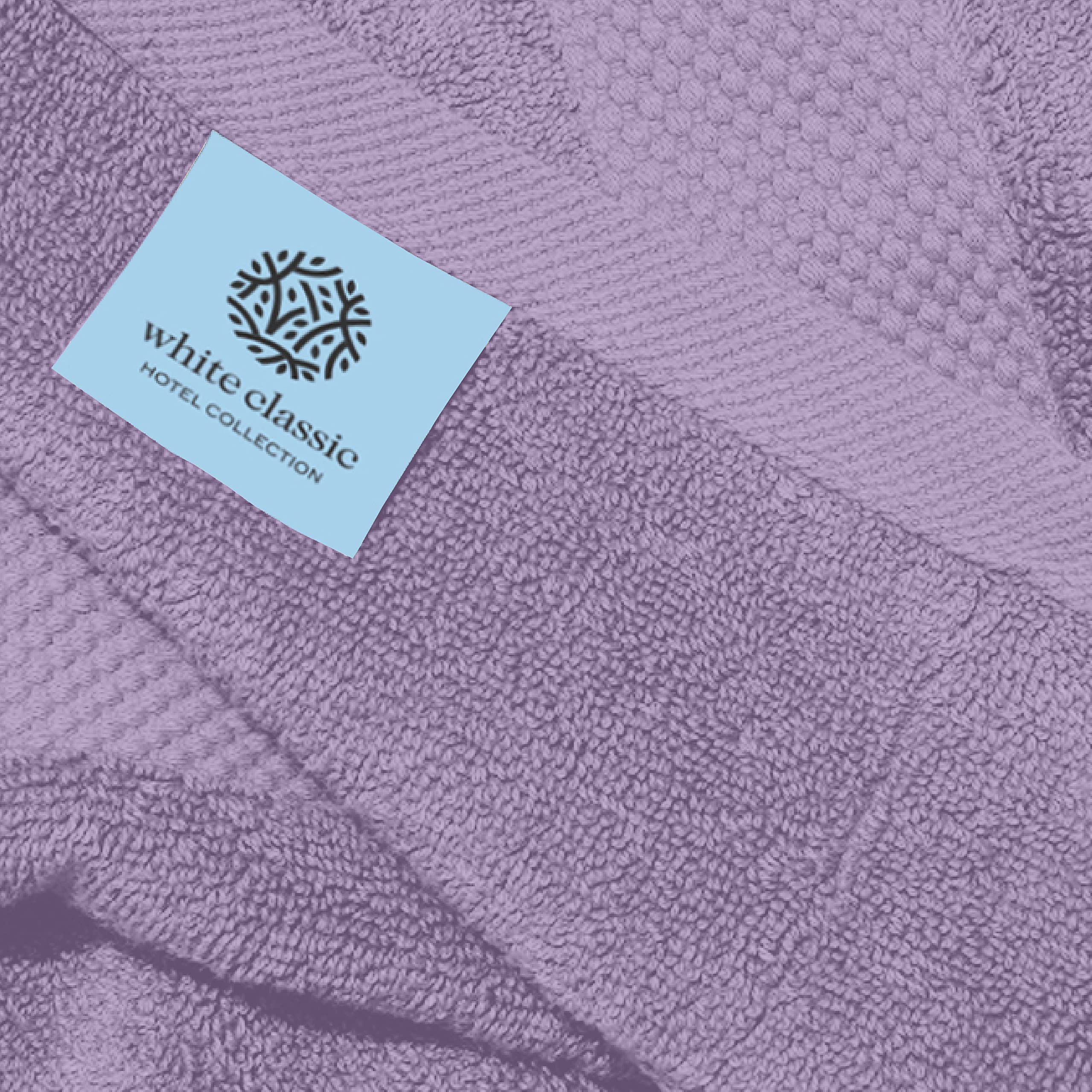 White Classic towel absorbent close-up highlights quick-dry weave.