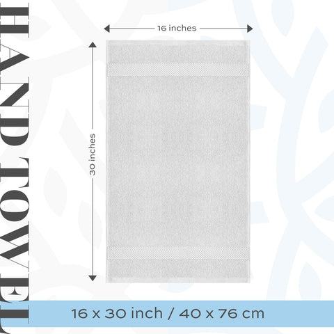 White Classic bathroom spa-ready towel set creates a calming hotel-inspired ambience.