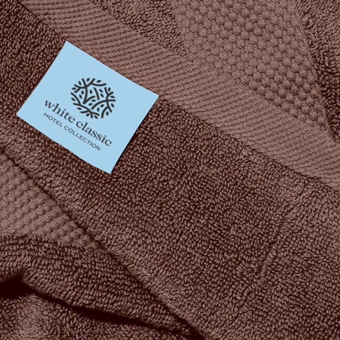 White Classic fast-drying towels reduce dryer time and energy with regular use.
