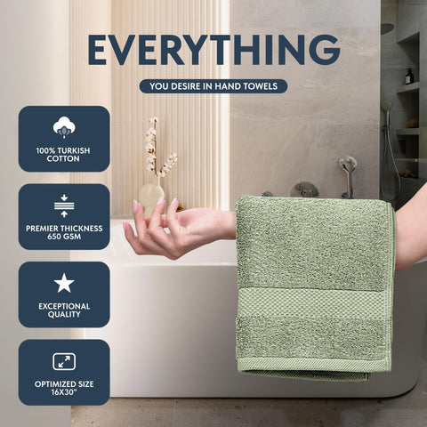 White Classic hotel collection towels demonstrating plush comfort and high absorbency.